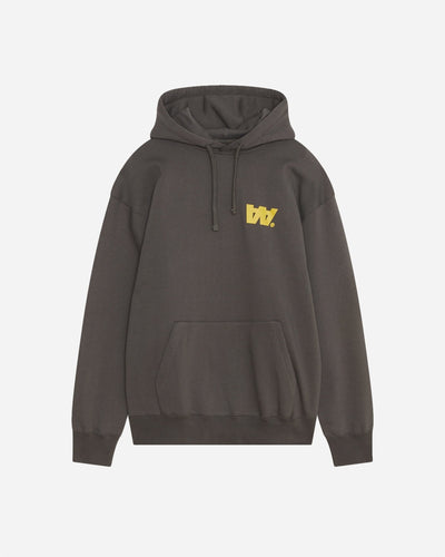 Cass Letter Hoodie GOTS - Iron