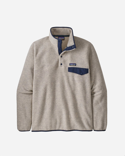 M's LW Synch Snap-T P/O - Oatmeal Heather / Smolder Blue