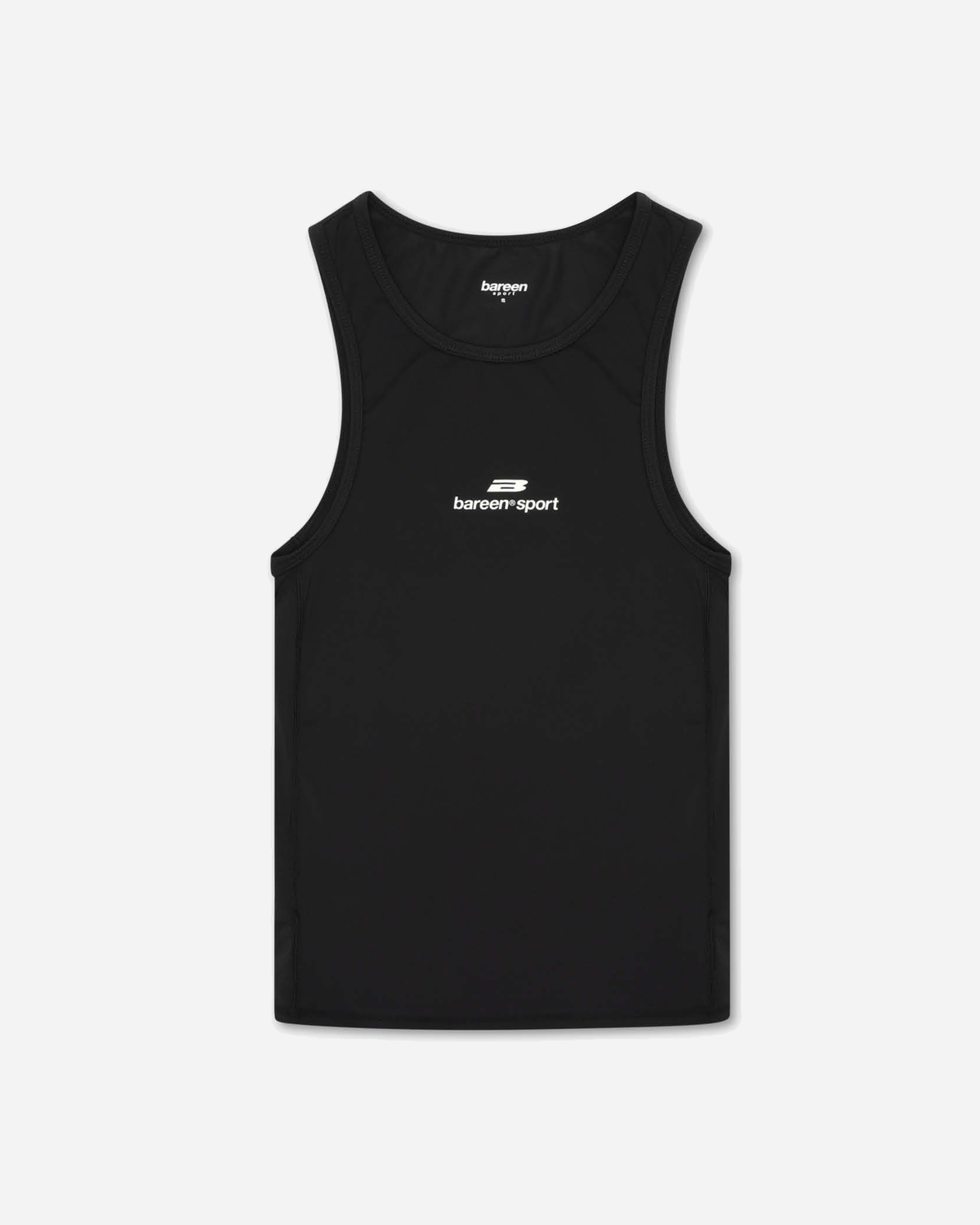 Wmns Stretch Racer Tank Top - Black Onyx