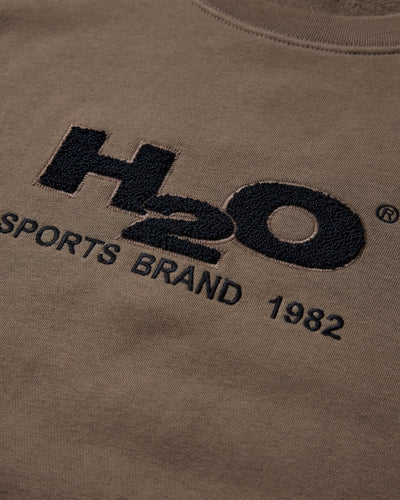 Logo Sweat O'neck - Dusty Oak/Navy