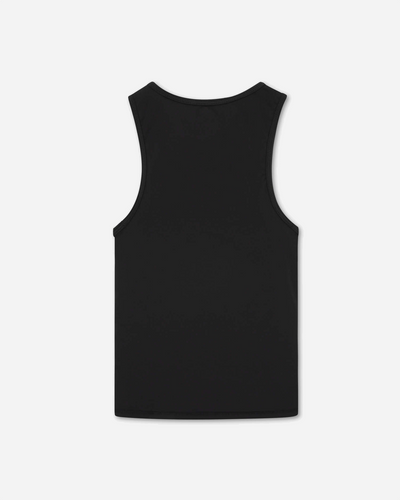 Wmns Stretch Racer Tank Top - Black Onyx