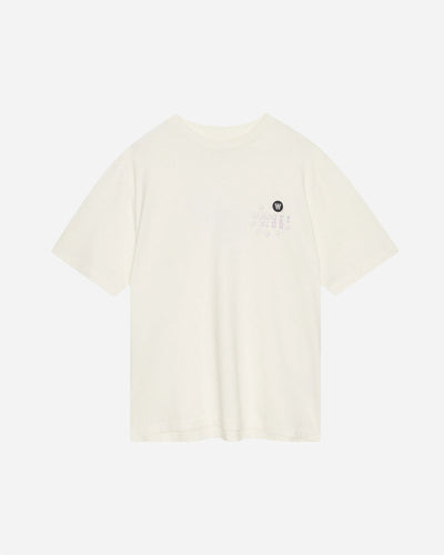 Asa Resort Club T-shirt GOTS - Off-white