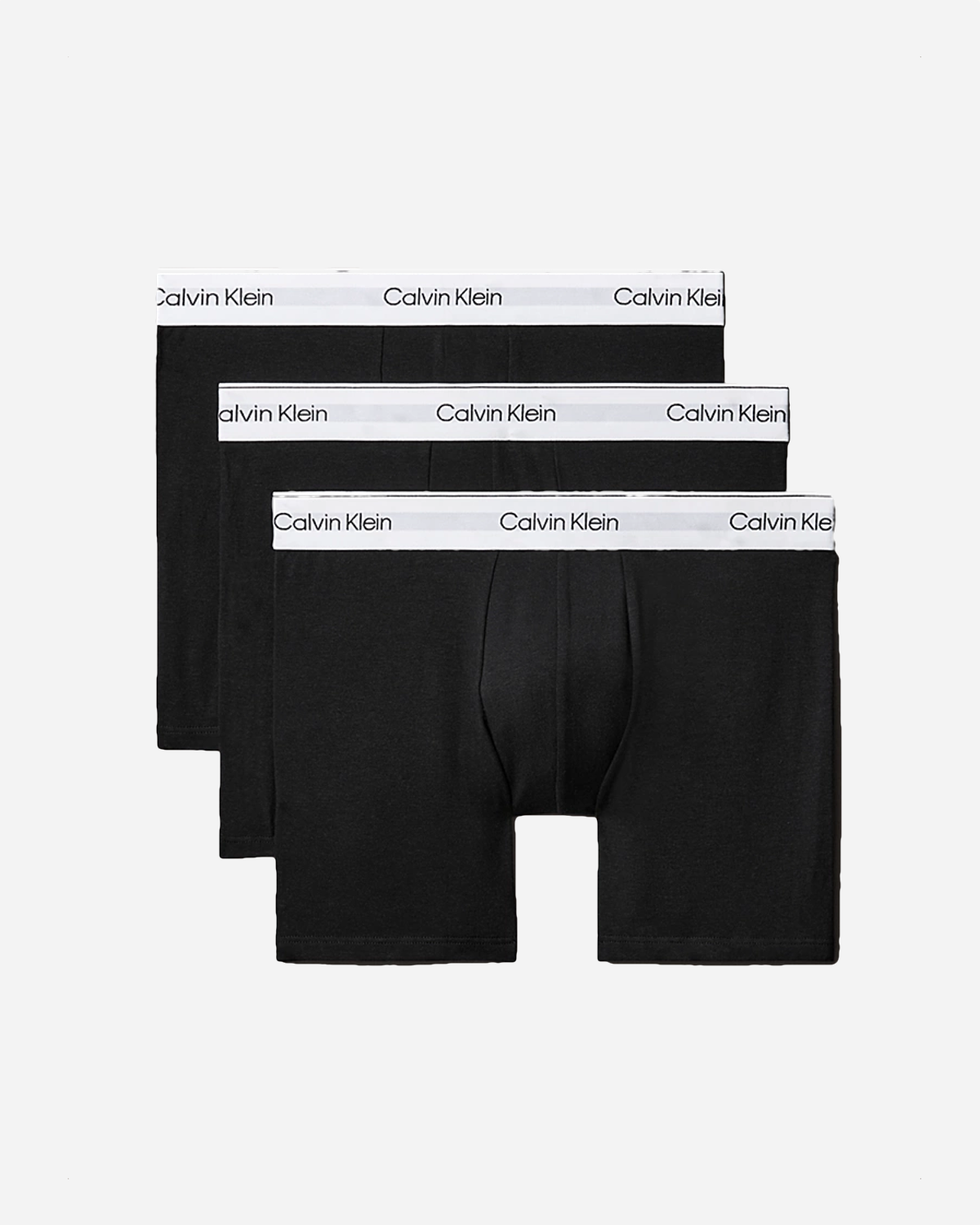 Boxer Brief 3PK | Icon Cotton Stretch - Black / Black / Black