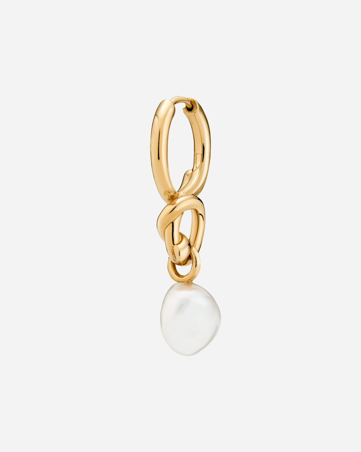 Birds Nest Earring - Gold