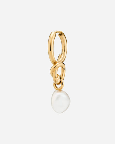 Birds Nest Earring - Gold