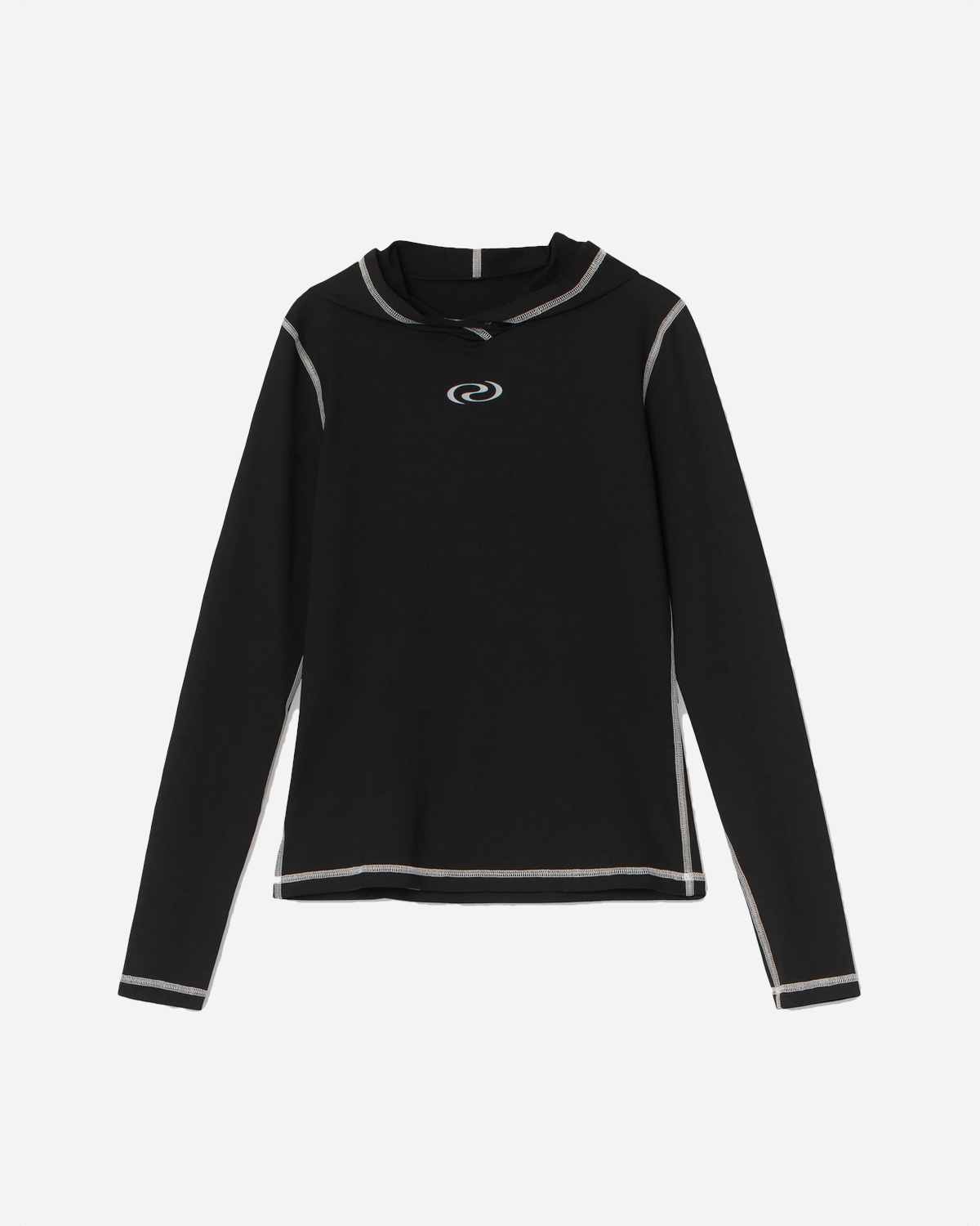 AliRS Hoodie Blouse - Black