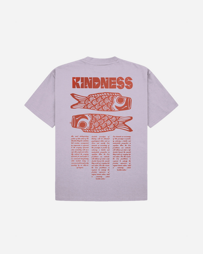 Balo Kind Tee - Grey-Purple