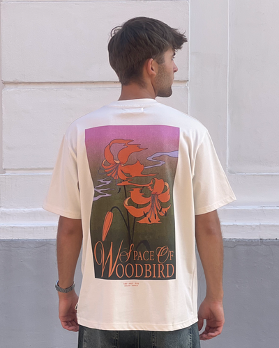 Baine Flower Tee - Off White
