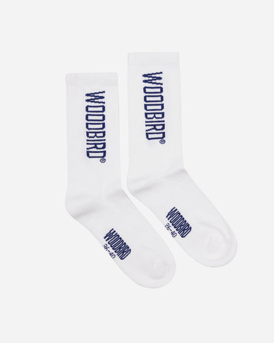 Tennis Logo Socks - White