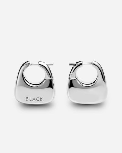 Tote Medium Earring - Silver