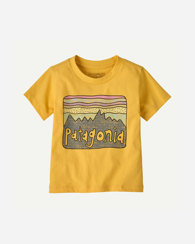 Baby Fitz Roy Skies T-Shirt - Nectar Yellow