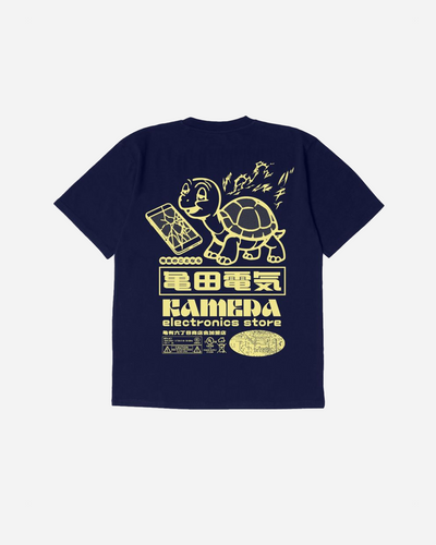 Kamera T-Shirt - Maritime Blue