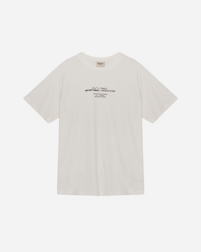 Halo Graphic T-shirt - Marshmallow/Black