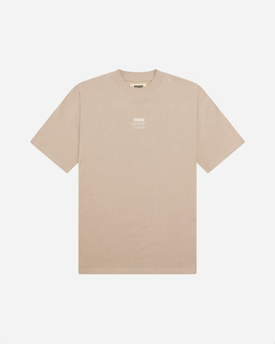 Bose Scribbel Tee - Taupe Brown