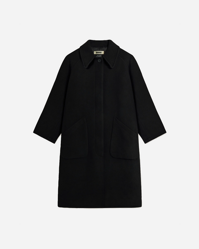 Brenna Wool Coat - Black