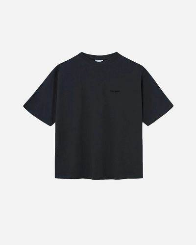 Box fit T-shirt Logo - Vintage Black