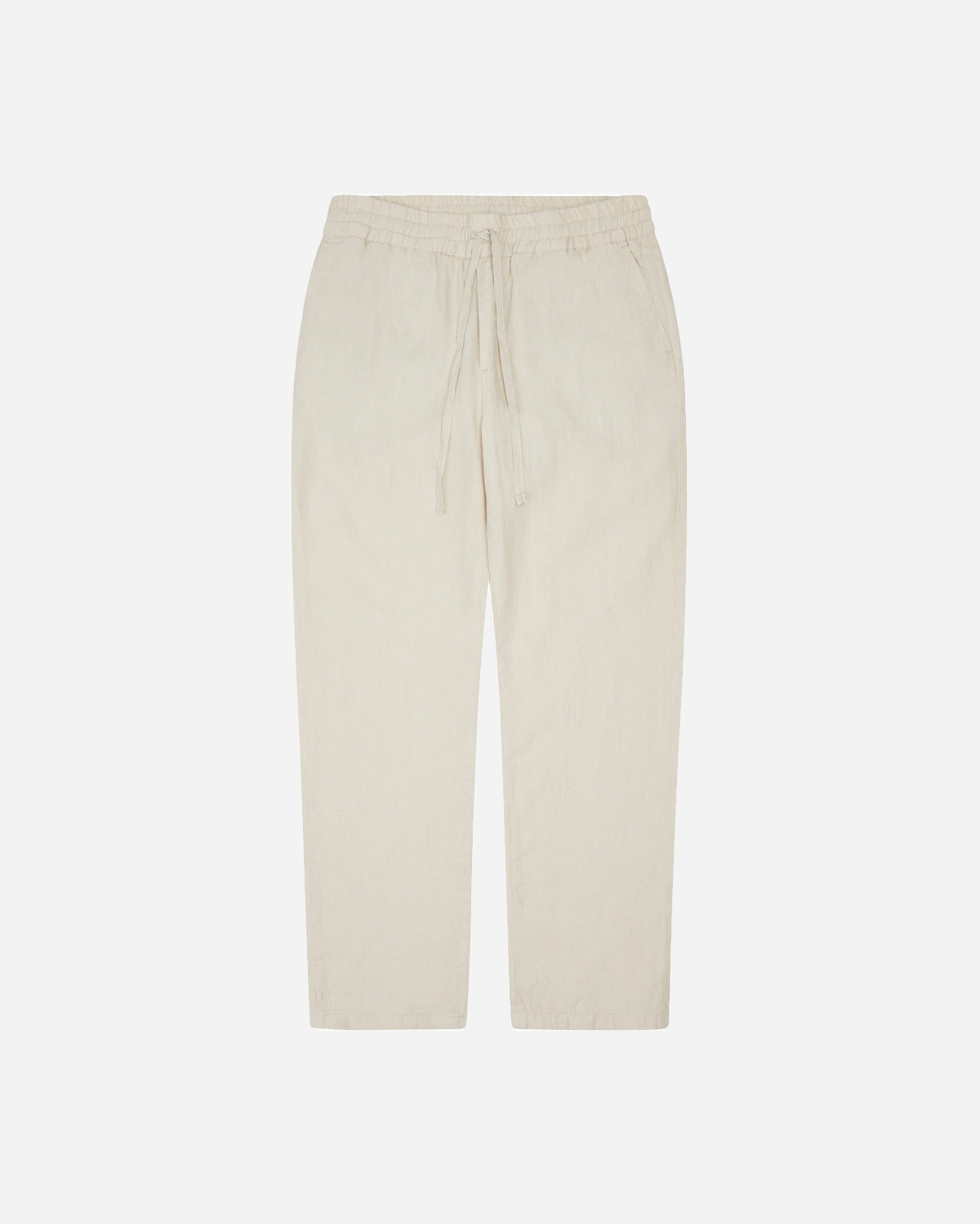 Eik Linen Pant - Sand - Woodbird - Munkstore.dk