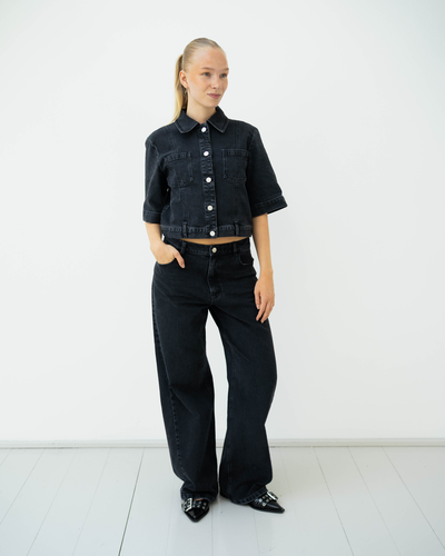 NO 03 - Black Washed Denim