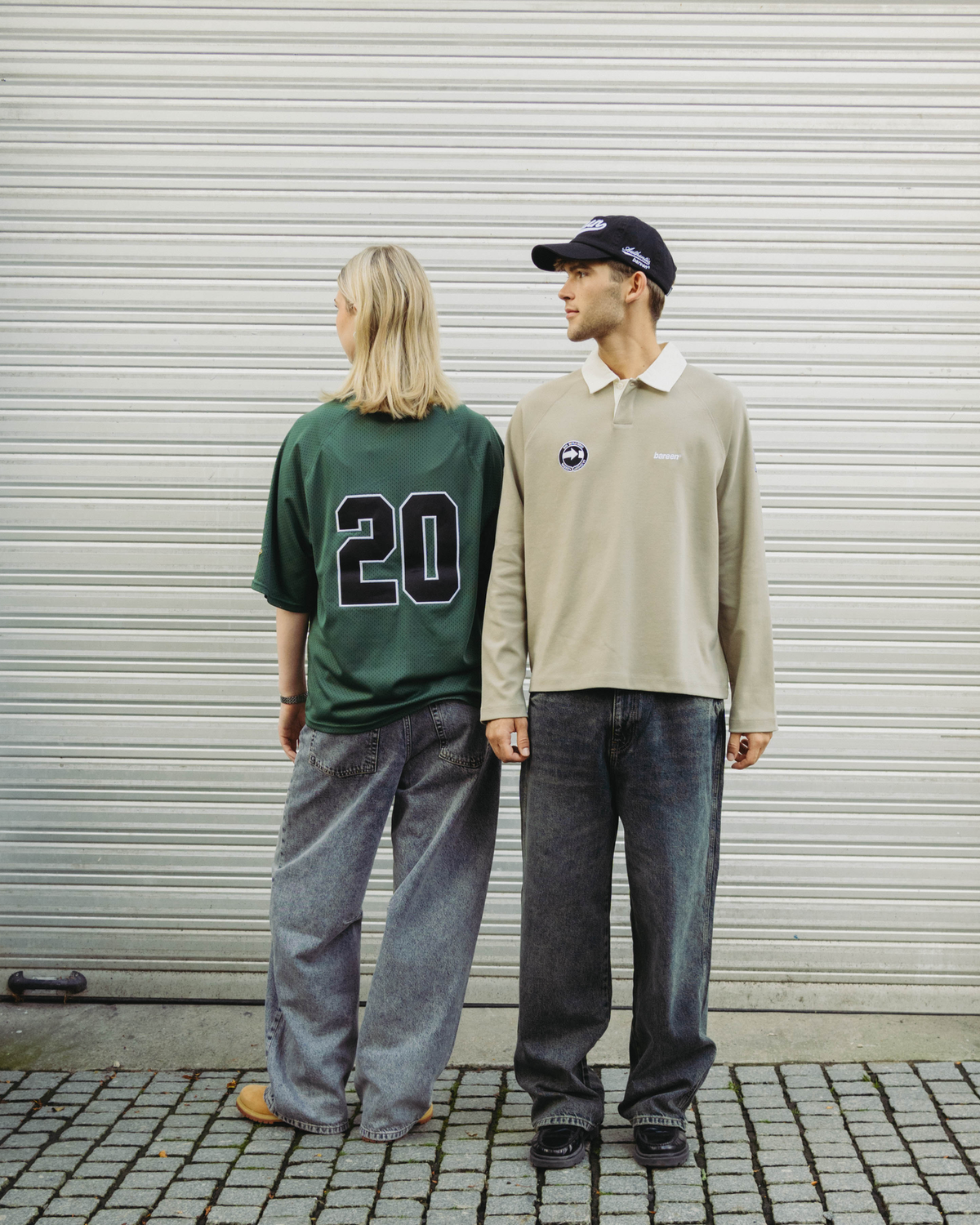 Oversized Polo Long Sleeve - Laurel Oak