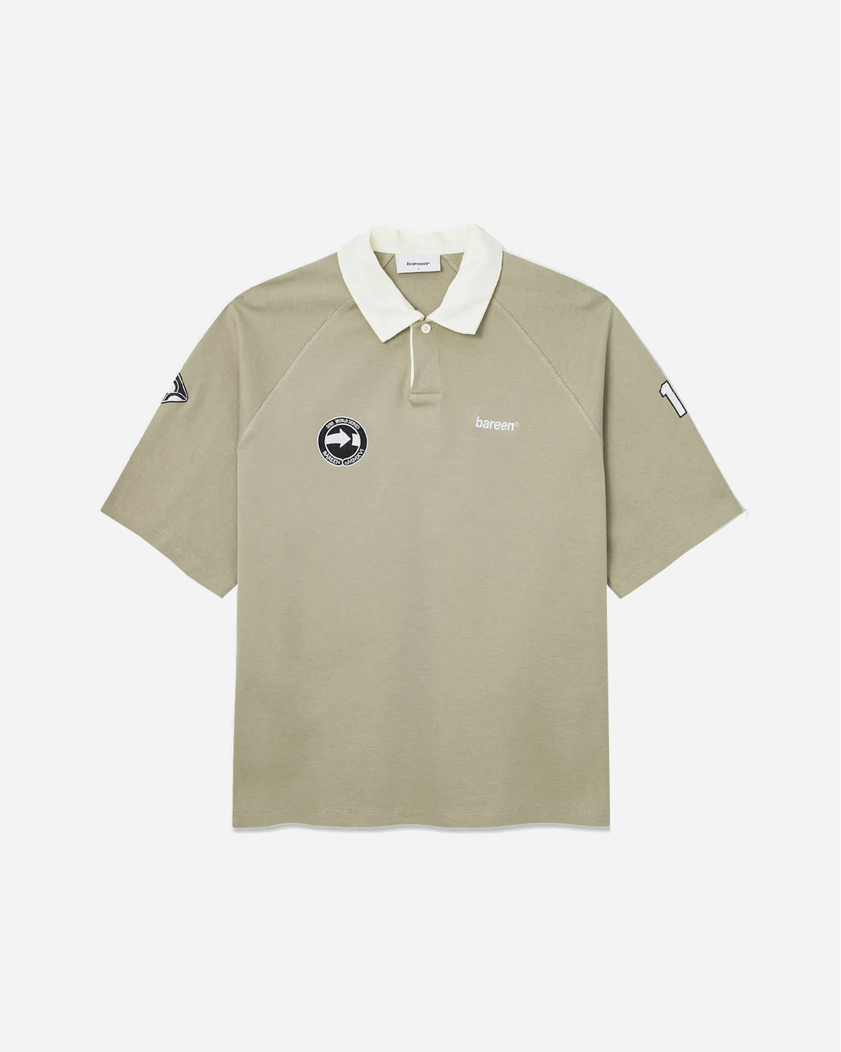 Oversized Polo Short Sleeve - Laurel Oak
