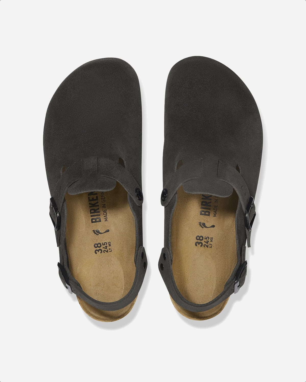 Tokio II Suede Suede Leather Narrow - black