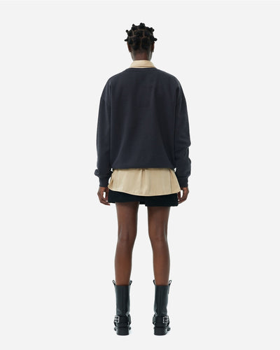 Isoli Ganni Oversized Sweatshirt - Phantom