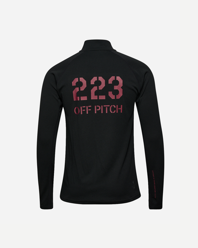 Halo Dbu Sorona Half Zip - Black
