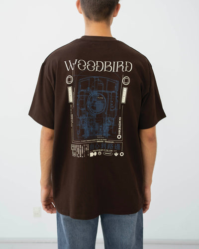 Baine Train Tee - Brown