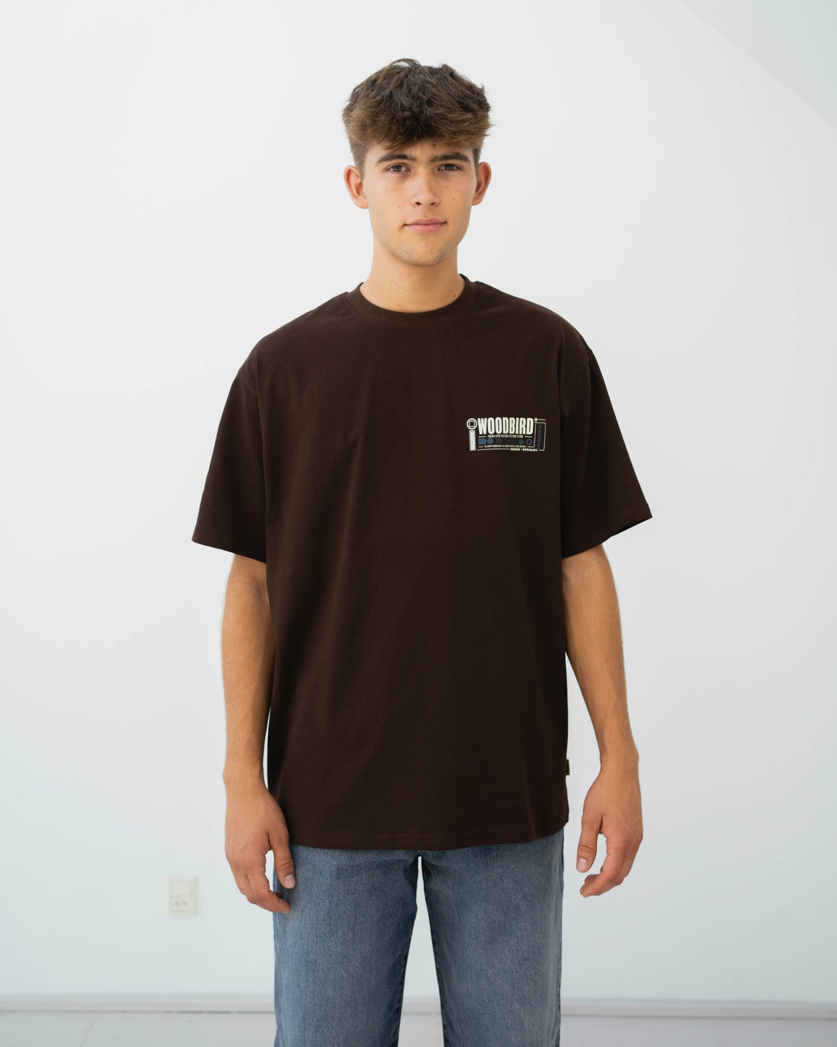 Baine Train Tee - Brown