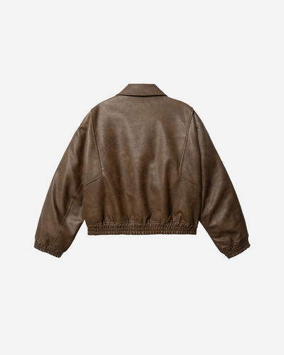Bue Bomber Jacket - Dark Brown