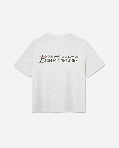 Box Fit T-Shirt Sports Network - Cloudy Grey