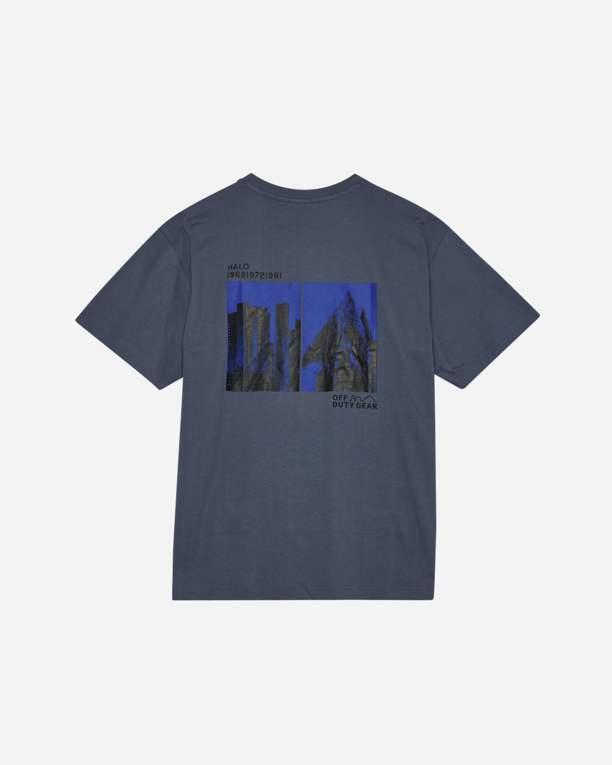 Halo Graphic T-shirt - Deep Blue