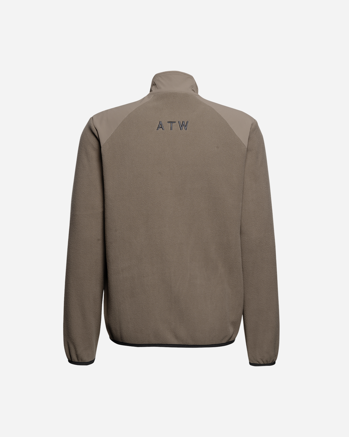 Halo Paneled Fleece Jacket - Chocolate Chip