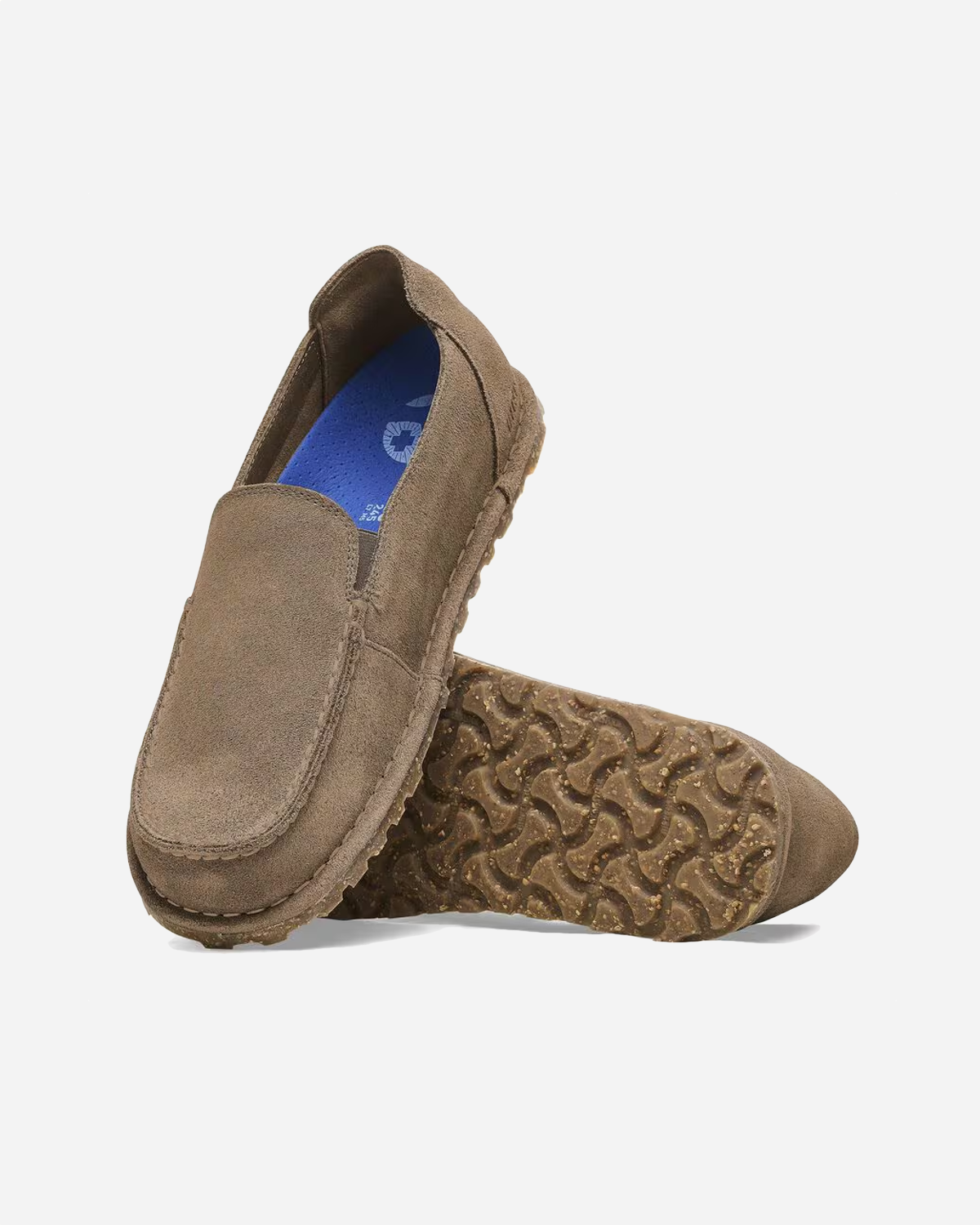 Utti Slip On Suede Leather - Gray Taupe