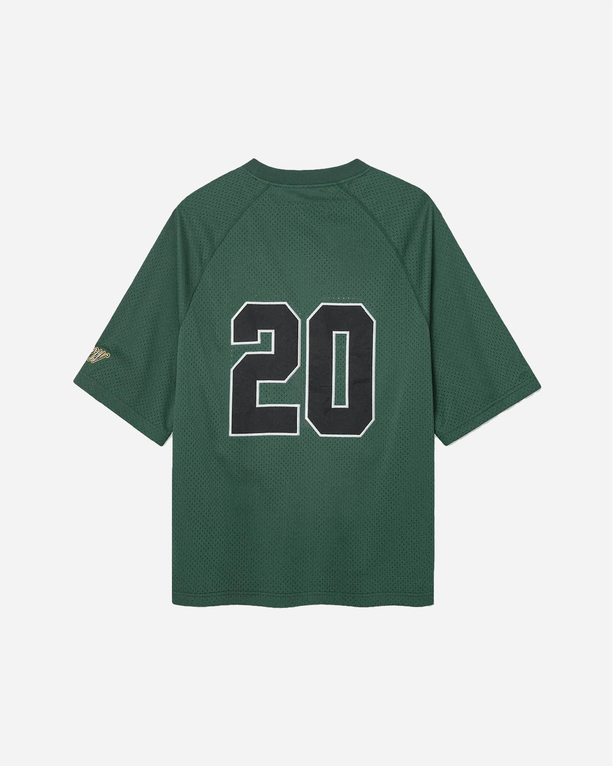 TwoLayer Oversized Mesh TShirt - Trekking Green
