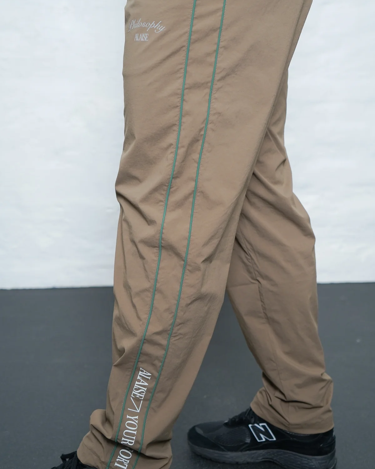 Track Pants Straight Legs - Brown