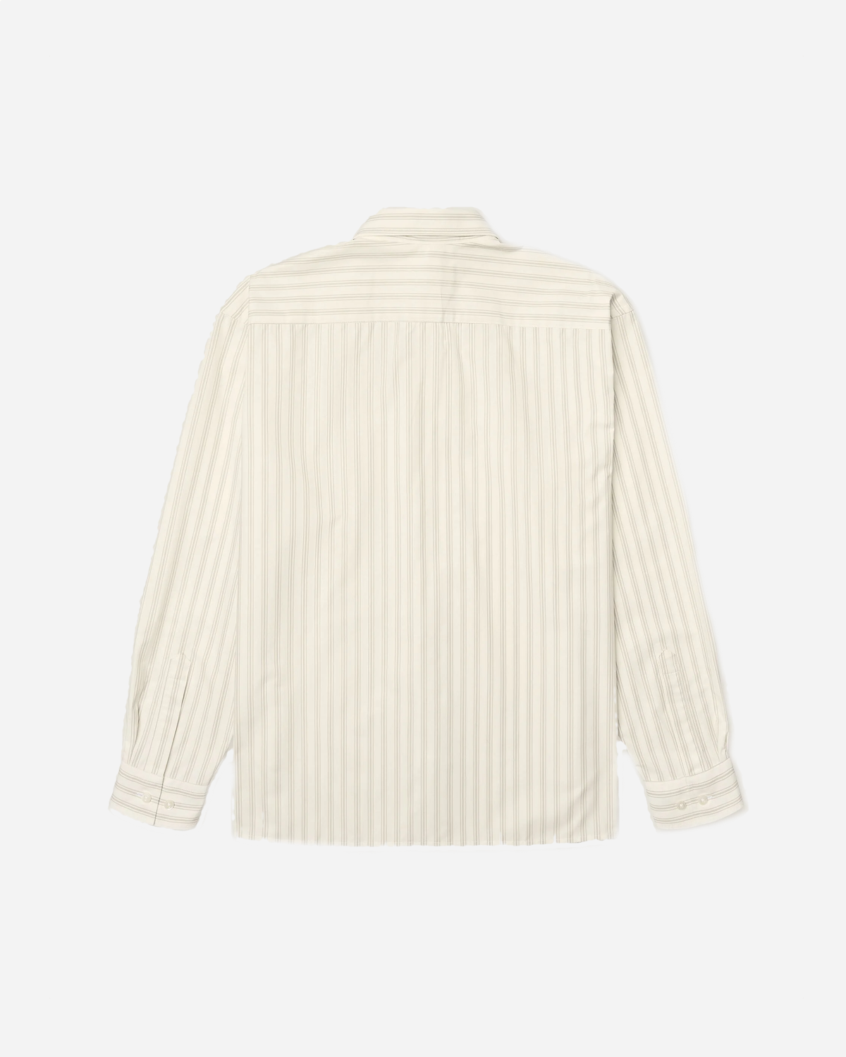 Buzo Pocket Shirt - Off White Stripe