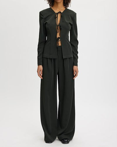 Paulagz MW Wide Pants - Jet Set