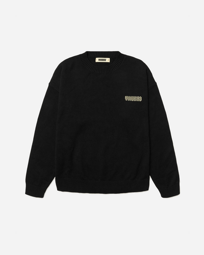Kurt Wobbly Crew - Black