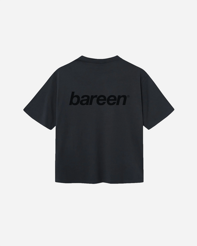 Box fit T-shirt Logo - Vintage Black