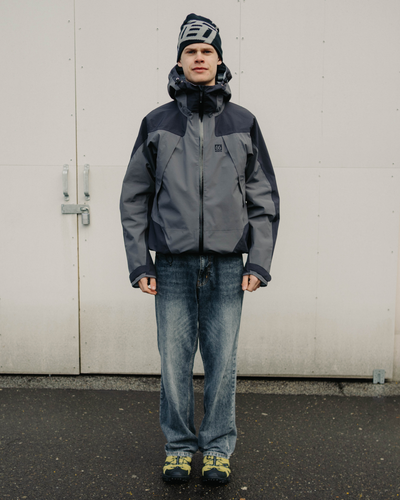 Yan Sumo JQ Beanie - Black-Grey