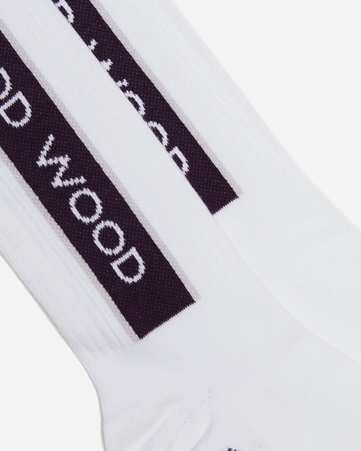 Conor Logo Sock - White