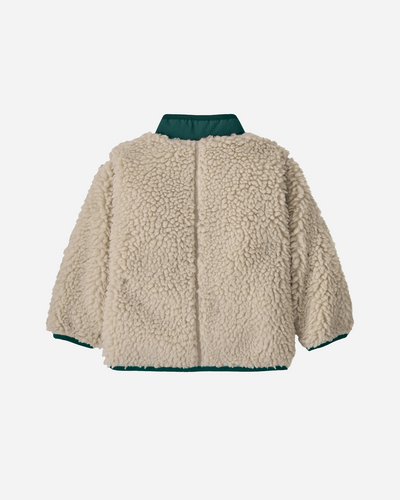 Baby Retro-X Jkt - Natural w/Cascade Green