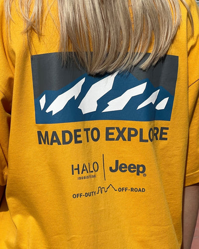 Halo Jeep T-Shirt - Golden Glow