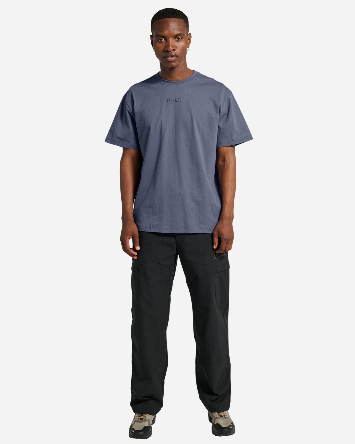 Halo Graphic T-shirt - Deep Blue