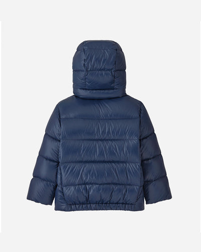 Kids Hi-Loft Down Sweater Hoody - New Navy