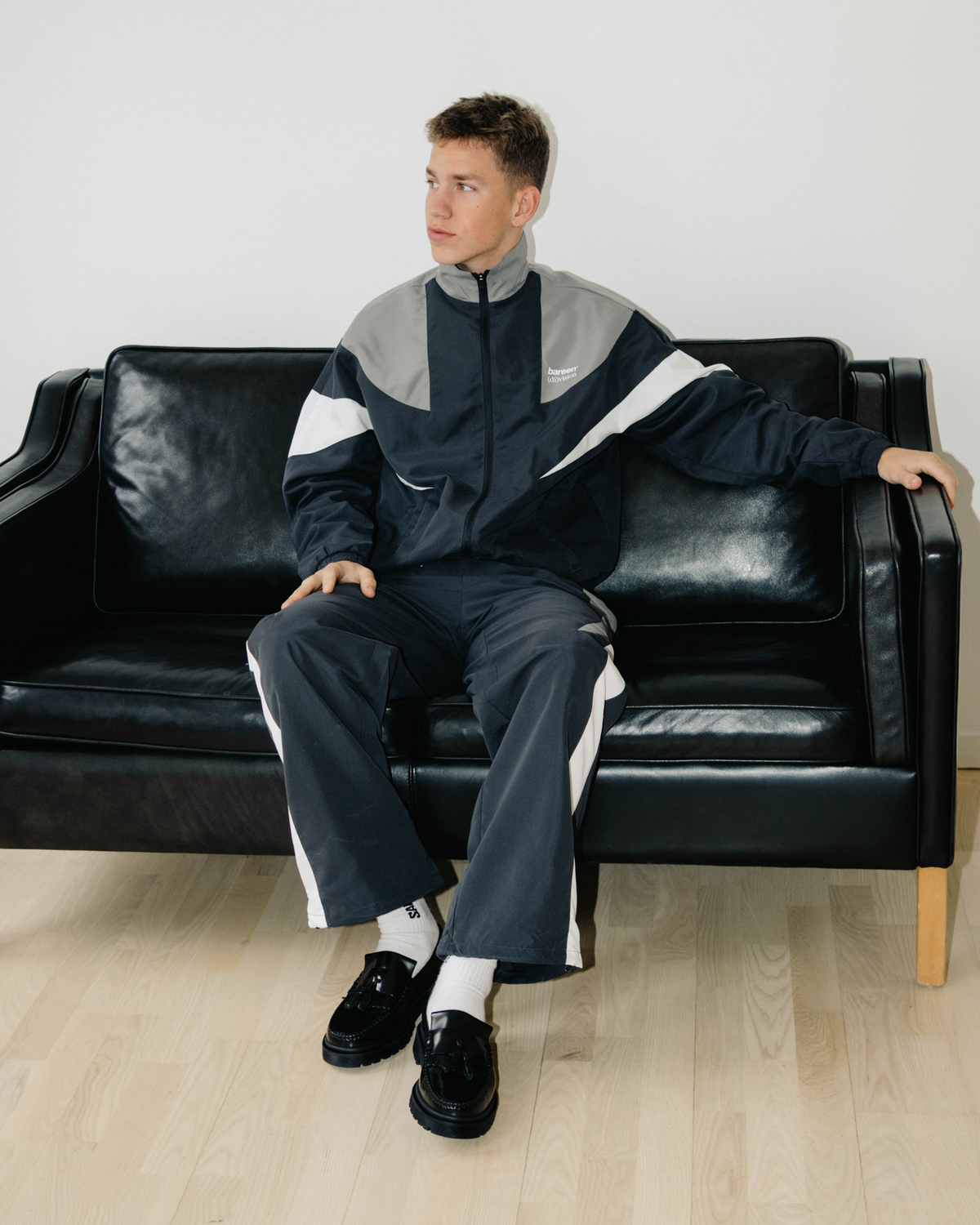 Bareen X (Di)Vision Track Jacket - Black / White