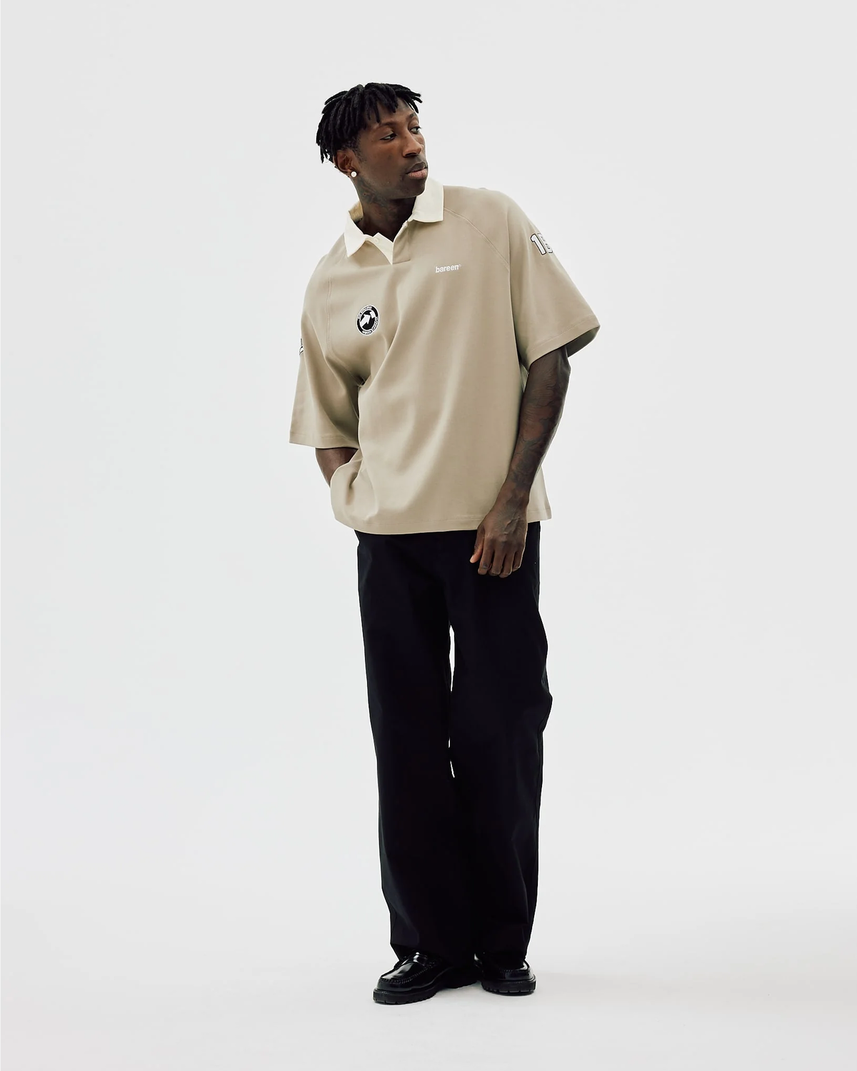 Oversized Polo Short Sleeve - Laurel Oak