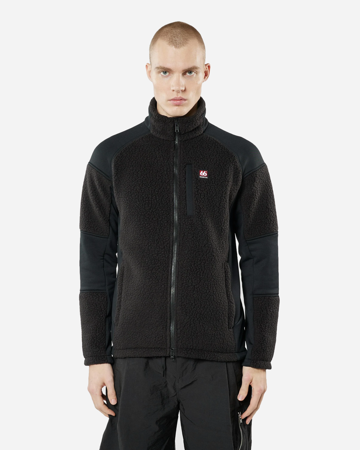 Tindur Shearling Jacket - Black