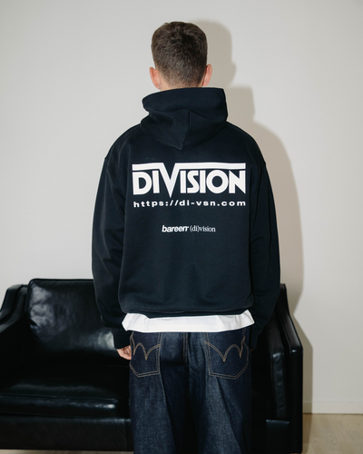 Bareen X (Di)Vision Oversize Hoodie - Black